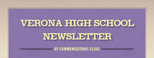 Verona High School Newsletter