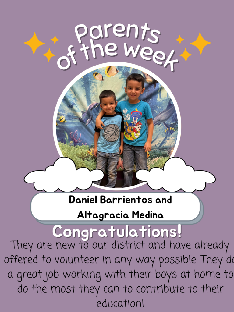 parents of the week